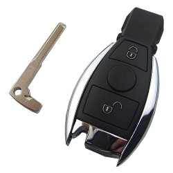Mercedes BGA 2 Buttons Smart Key Shell - Mercedes