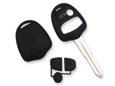 Mitsubish OUTLANDER 3 button remote key blank with right blade - 2
