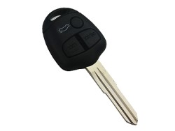 Mitsubish OUTLANDER 3 button remote key blank with right blade - 3