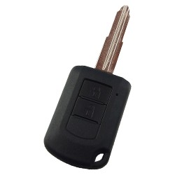 Mitsubishi 2 button upgrade remote key blank with right blade - Mitsubishi
