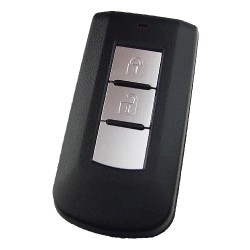 Mitsubishi 2 button remote key shell - Mitsubishi