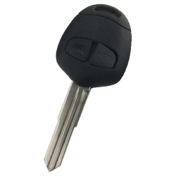 Mitsubishi upgrade 2 button key shell with left MIT8 blade - Mitsubishi