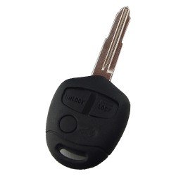 Mitsubishi upgrade 3 button key shell with right MIT11R blade - Mitsubishi
