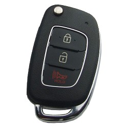 New Hyundai 2+1button key blank ,please choose key blade - Hyundai