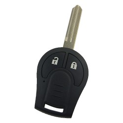 Nissan 2 button remote key blank - Nissan