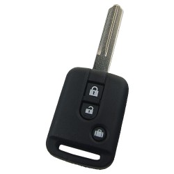 Nissan 2+1 button remote key blank - Nissan