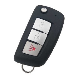 Nissan 2+1 Buttons Key Shell - Nissan