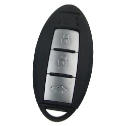 Nissan 3 button remote key blank - Nissan