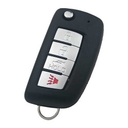 Nissan 3+1 Buttons Key Shell - Nissan