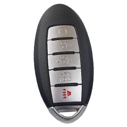 Nissan - Nissan Altima 2013-2015 Smart Remote Key 5 Buttons 433.92MHz FSK PCF7953