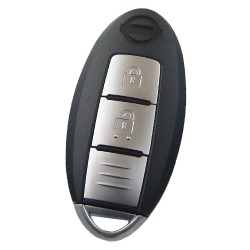 Nissan - Nissan Xtrial Qashqai 2014-2018 Smart Remote Key 2 Buttons 433MHz PCF7953M HI