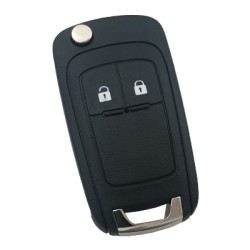 Opel 2 Buttons Rounded Logo Place (No Logo) - Opel