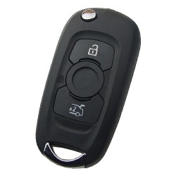  - Opel 3 button flip remote key with 434mhz with PCF7961EHITAG2 46chip use for OPEL/VAUXALL Astra K 2015-2017
