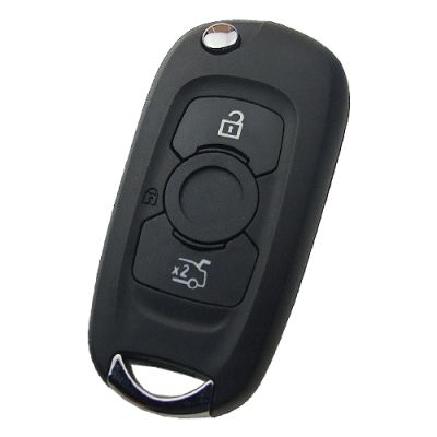 Opel 3 button flip remote key with 434mhz with PCF7961EHITAG2 46chip use for OPEL/VAUXALL Astra K 2015-2017 - 1