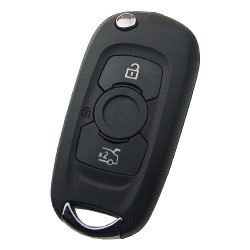 Opel 3 button flip remote key with 434mhz with PCF7961EHITAG2 46chip use for OPEL/VAUXALL Astra K 2015-2017 - 