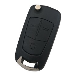 OPEL 3 Buttons Rounded Logo Place (No Logo) - Opel