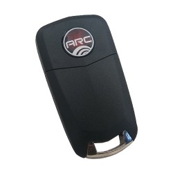 Opel Vectra C 2 Button Flip Remote Key (AfterMarket) (GM 13189118, 433 MHz, ID46) - Thumbnail