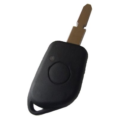 Peugeot 1 Pulsanti Chiave Guscio 4 piste (senza logo) - 1