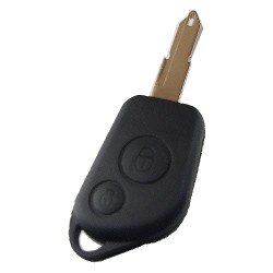 Peugeot 2 button remote key blank (with battery part without logo) NE73 blade - Peugeot