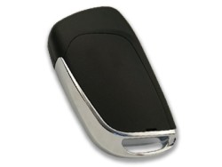 PEUGEOT 2 Buttons Modified Flip Key Shell Without Battery Location - 5