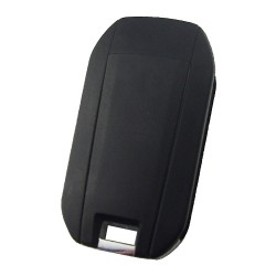 peugeot 3 button remote key blank with HU83 groove blade - 3
