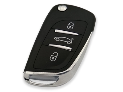 PEUGEOT 3 Buttons Modified Flip Key Shell - 4