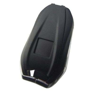 Peugeot 3 button remote key blank with VA2 blade with logo - 3