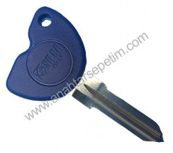 Piaggio Silca Motocycle Key - 2