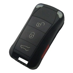 Porsche 3+1 button flip remote key blank - Porsche