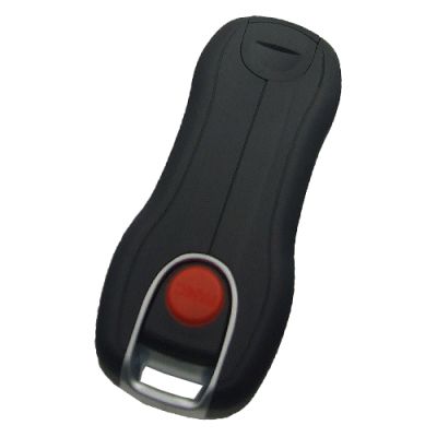 Porsche 3+1 button remote key blank with emmergency key blade - 2