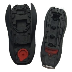 Porsche 3+1 remote key blank with panic button - 3