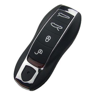Porsche 4+1 remote key blank with panic button - 1