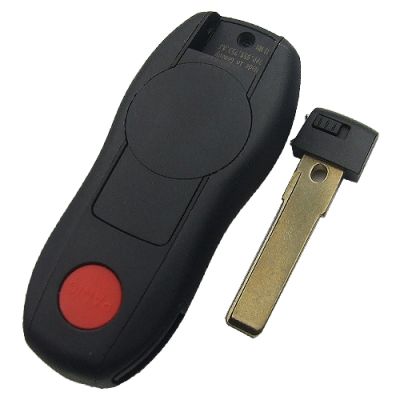 Porsche 4+1 remote key blank with panic button - 2