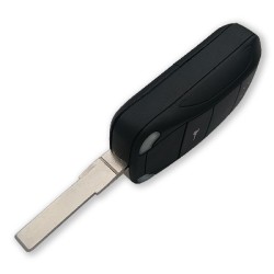 Porsche Cayenne 2 Button Flip Remote Key (AfterMarket) (315MHz, PCF7946) - Thumbnail