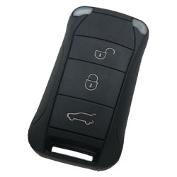 Porsche - Porsche Cayenne 3 Button Flip Remote Key (AfterMarket) (433 MHz, PCF7946)