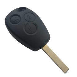 Ren 3 Button Remote Key (AfterMarket) (VA2 Blade, PCF7947, 433 MHz) - 1