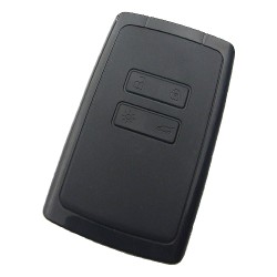 Ren 4 button remote key case (black) with blade - Ren