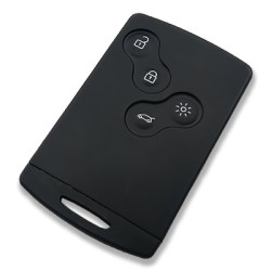 Ren - Ren Clio 4, Captur, Symbol 4 Buttons Handsfree Smart Card (AfterMarket) (433 MHz, AES PCF7939 ID47)