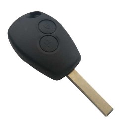 Ren Clio III 2 Buttons Key Shell - 1