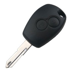 Ren Clio4 Dacia Dokker 2 Button Remote with PCF7961M (AfterMarket) (VA2 Blade, 433 MHz, ID47) - Thumbnail