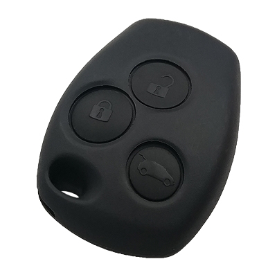 Ren Clio And Dacia Dokker 3 Buttons Remote Key (HU179 or VA2 Key Blade) (Board is Original) (433 MHz, ID47)