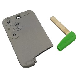 Ren Laguna II 3 Buttons Smart Key Shell - Ren