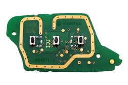 Ren Megane3 - Fluence 3 Buttons Remote Board (Original) (433 MHz) - Ren