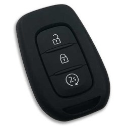 Ren New Type 3 Buttons Silver Logo (Original, for regular key) (433 MHz, PCF7939) - Ren