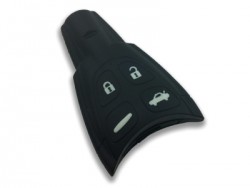 Saab 4 Buttons Remote Controls (Aftermarket) (433 MHz, PCF7946) - Saab