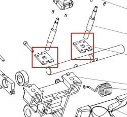 Silca Record Clamp Part D911852ZR - 