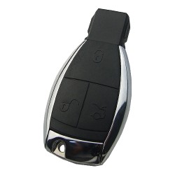 Benz 3 button remote key blank NO LOGO - Mercedes