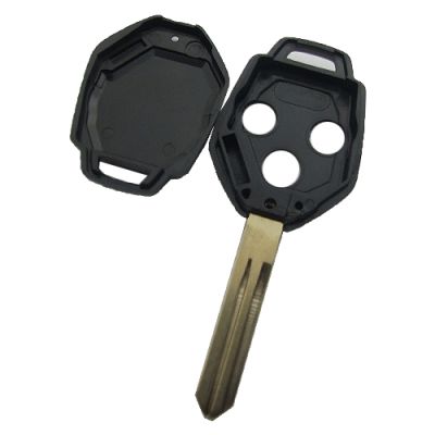 Subaru 3 button remote Key Shell with TOY47 blade - 3