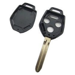 Subaru 3+1 button remote Key Shell Toy43 - 3