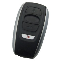 Subaru 4 button remote key shell with blade - Subaru